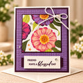 "Friend, Have a Blessed Day" Zinnia Card